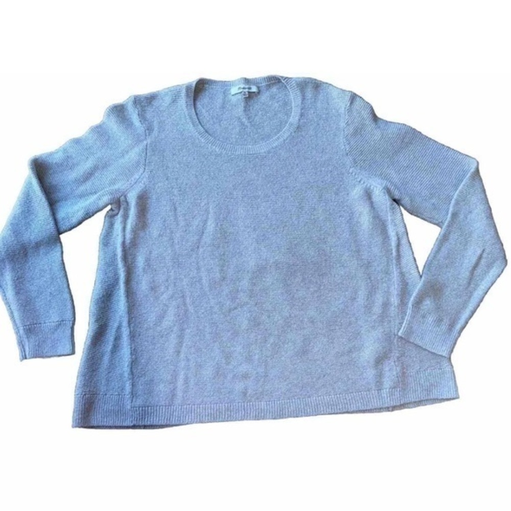 Madewell Womens Pullover‎ Sweater XL Gray Long Sleeve Crew Neck Knit Casual